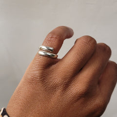 Bypass Ring - Silver
