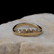 Seed Pearl Crown Ring