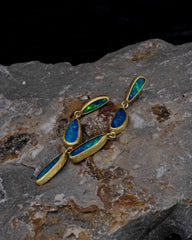 Opal Dangle Earrings