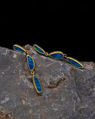 Opal Dangle Earrings