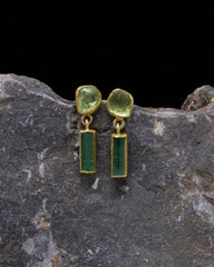 Tourmaline Duo Earrings