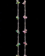 Tourmaline Dawn Drop Necklace