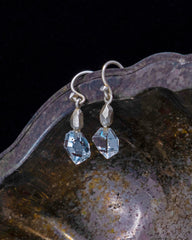 Herkimer Facetten Drop Earrings