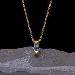 Debbie Dualis Necklace - Sapphire