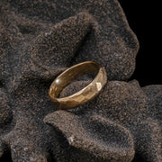 Faceted Band - 14k Gold