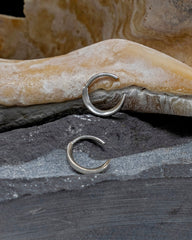 Karambit Earrings - Silver