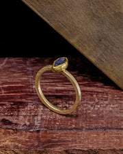 Sapphire Crystal Ring