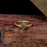 Sapphire Crystal Ring
