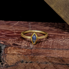 Sapphire Crystal Ring