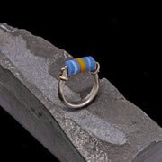 Lyre Ring - Sky Glass