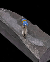 Lyre Ring - Sky Glass