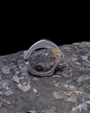 Fine Silver Arc Ring