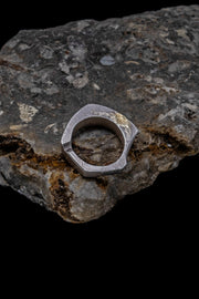 Fine Silver Arc Ring