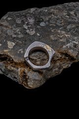 Fine Silver Arc Ring