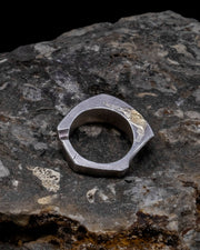 Fine Silver Arc Ring