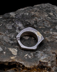 Fine Silver Arc Ring