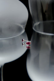 Pink Tourmaline  Stud Earrings