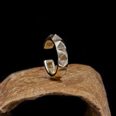 Debbie Bold Spike Ear Cuff - Gold