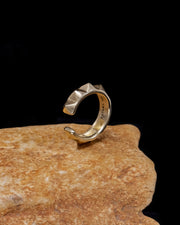 Debbie Bold Spike Ear Cuff - Gold