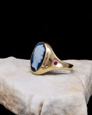 Nero Ring with Ruby