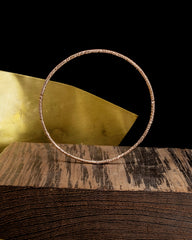 Ion Wind Bangle - Gold