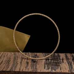 Ion Wind Bangle - Gold