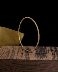Ion Wind Bangle - Gold