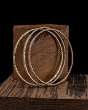 Ion Wind Bangle - Silver