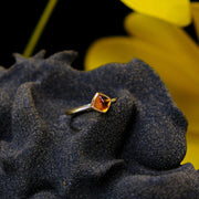 Citrine Goldsmithing Ring