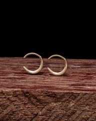 Karambit Earrings Gold
