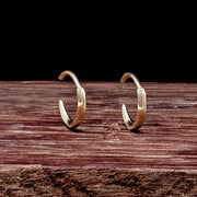 Karambit Earrings Gold