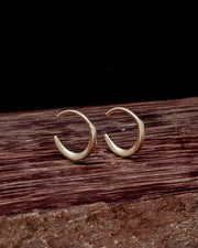 Karambit Earrings Gold