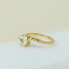 Heart Claddagh Ring