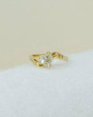 Heart Claddagh Ring