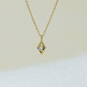 Rhombus Frame Necklace
