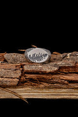 Fossil Fern Signet Ring