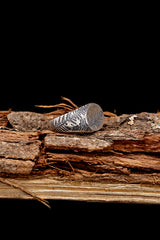 Fossil Fern Signet Ring