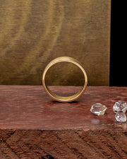 Brushed Gold Band