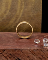 Brushed Gold Band