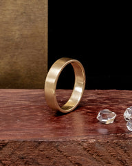 Brushed Gold Band