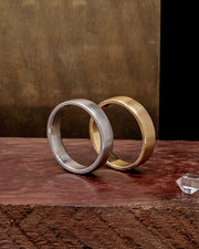 Brushed Gold Band
