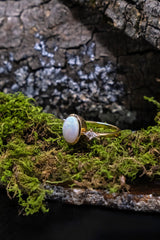 Ethiopian Opal and Diamond Ring