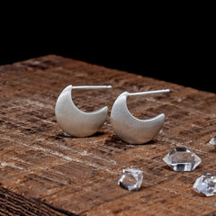Lua Hoops - Silver