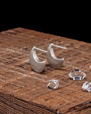 Lua Hoops - Silver
