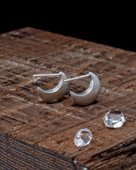 Lua Hoops - Silver
