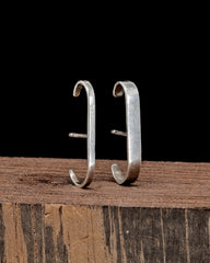 Minimalist Ear Cuff Medium Silver