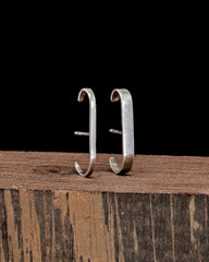 Minimalist Ear Cuff Wide Silver