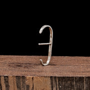 Minimalist Ear Cuff Medium Silver