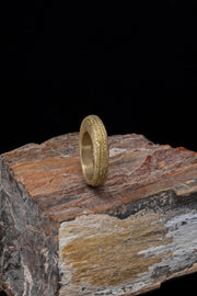 Round Orbit Stacking Ring - Brass
