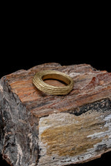 Round Orbit Stacking Ring - Brass